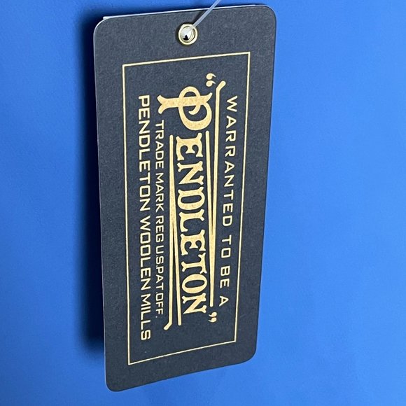 Pendleton | Marine Blue Hooded Rain Coat Jacket - Picture 10 of 10